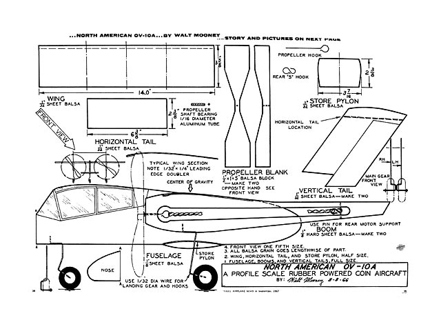 ov 10 bronco profile 14in illus