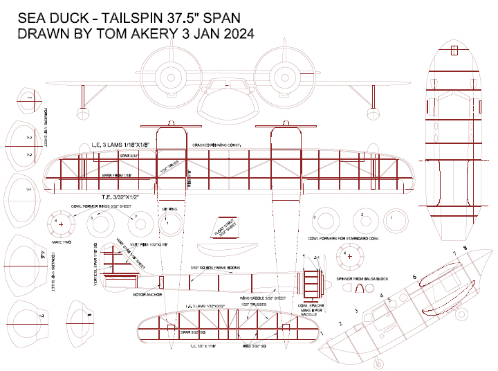 sea duck plan illus