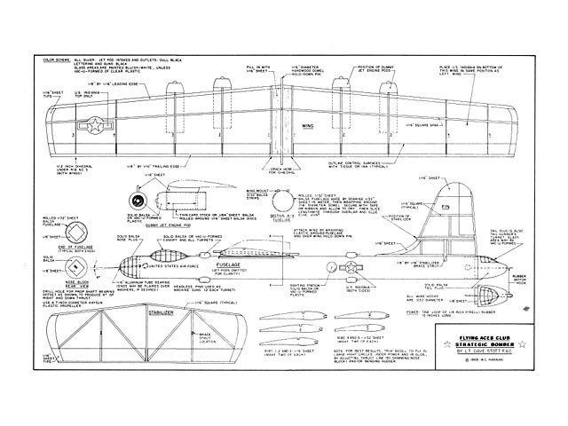 FAC strategic bomber illus