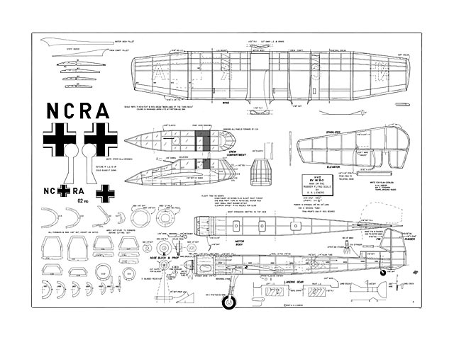 blohm voss bv141 28in illus