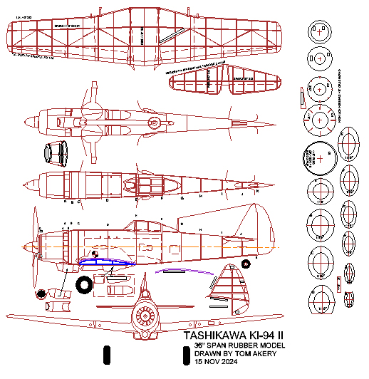 tachikawa ki 94II 36in illus