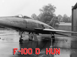 N.A.A. F-100D Super Sabre "Hun"