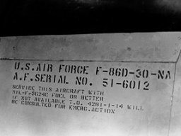 N.A.A. F-86D Sabre Dog