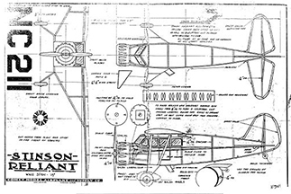 stinson reliant straight wing