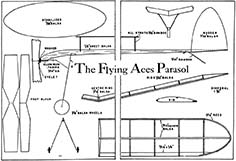 flying aces parasol illus