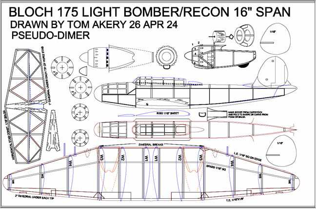 bloch 175 dimer 16in illus