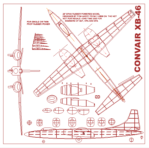 convair xb46 28in illus