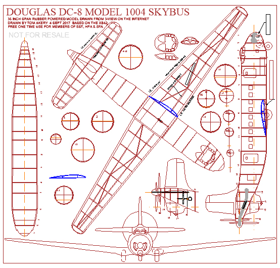 douglas dc 8 skybus prototype36in illus