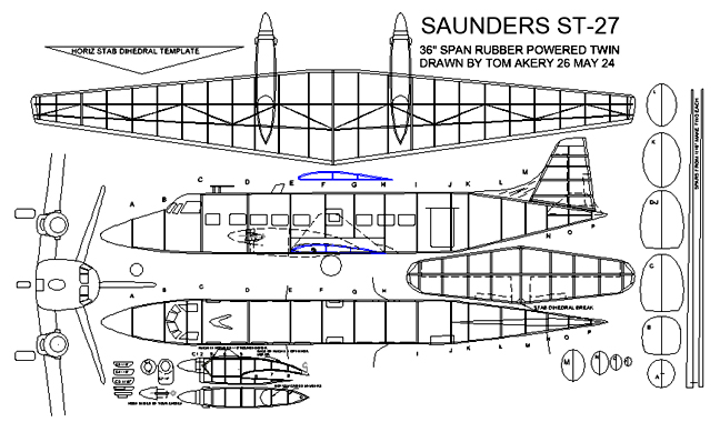 saunders st 27 36in illus